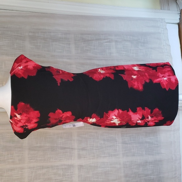 Lauren flowered cocktail dress - Picture 3 of 7